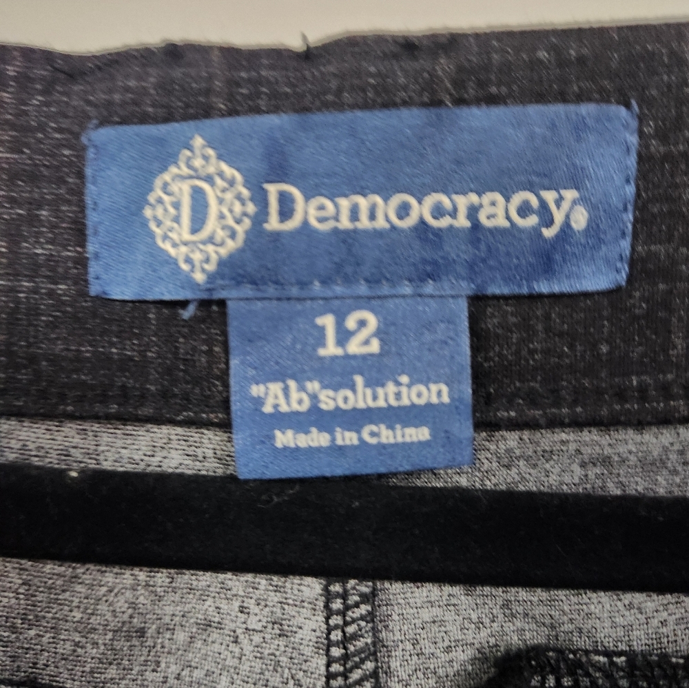 Democracy ABsolution Charcoal Trousers - Picture 2 of 5